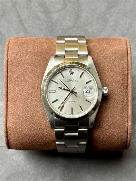 rolex precision handaufzug 1346678|Rolex 35 mm Precision Ref. 4363 oversized jumbo 1950 .